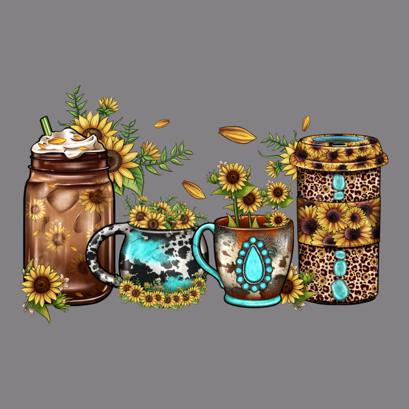 Sunflower Gemstone Coffee Heavyweight Hoodie by JahusDesignShop | Teevron