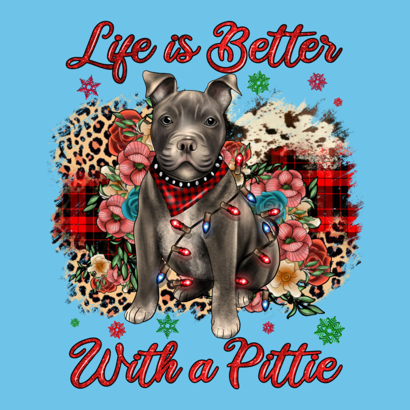 Christmas Life Is Better With A Pittie Premium Sweatshirt by JahusDesignShop | Teevron