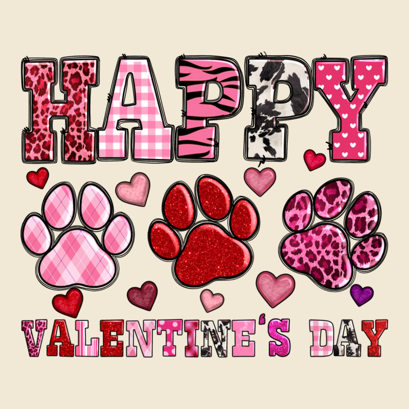 Happy Valentine's Day Paws Ladies Tee by OliviaCreatesArt | Teevron