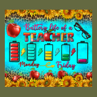 Battery Life Of A Teacher Tumbler Long Sleeve Tee | Teevron