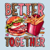 Hamburger Potatoes Better Together Olivia Ladies Tee | Teevron