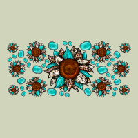 Cowhide Leopard Sunflower Gemstone Heavyweight Hoodie | Teevron