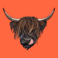 Black Highland Cow Premium Hoodie | Teevron