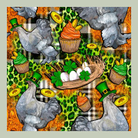 St. Patricks Chicken With Cupcake Leopard Long Sleeve Tee | Teevron