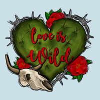 Love Is Wild With Bullskull Olivia Ladies Tee | Teevron
