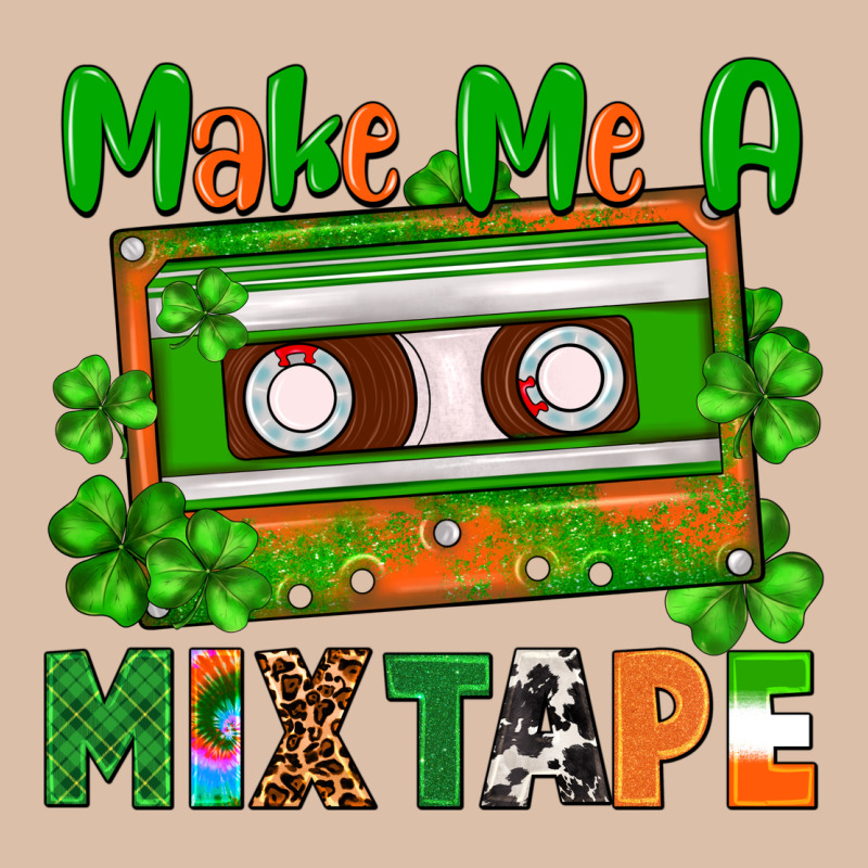 St. Patrick's Day Make Me A Mixtape Urban Heavy Tee by FaDigitalArtStudio | Teevron
