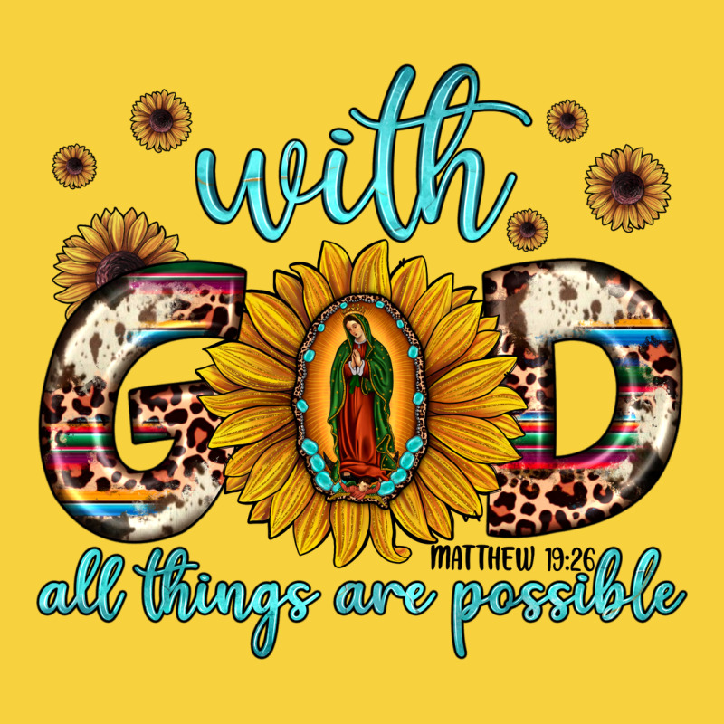 With God All Things Are Possible Matthew 19 26 Premium Sweatshirt by JahusDesignShop | Teevron