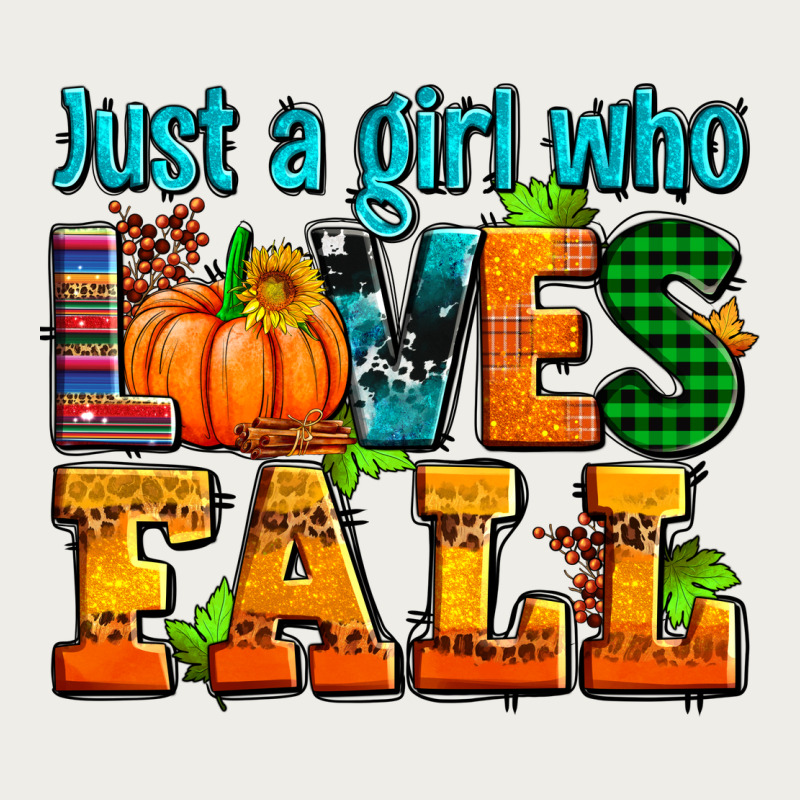 Just A Girl Who Loves Fall Zipper Hoodie by AdoDesignShop | Teevron