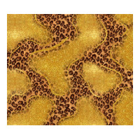 gold glitter with leopard pattern | Teevron