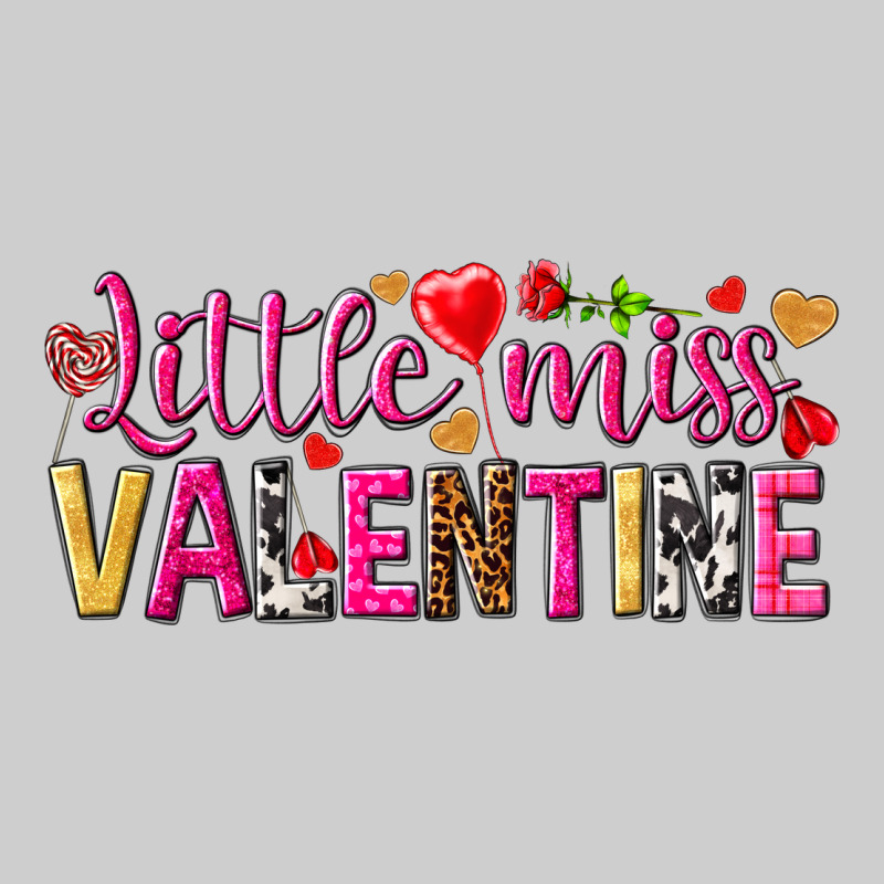 Little Miss Valentine Premium Tee by HowdyJamesFarm | Teevron