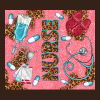 Pink Glitter Nurse Heavy Core Tee | Teevron