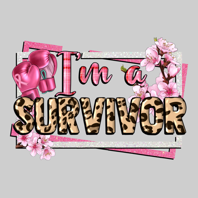 Im A Survivor Cancer Awareness Premium Tee by CowGirlArtShop | Teevron