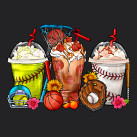 Softball Basketball Baseball Sports Coffee Cups Vintage Tee | Teevron