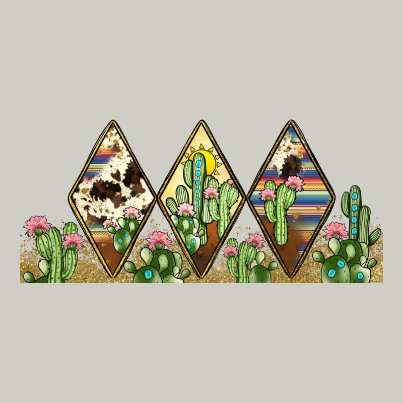 Cactus Cowhide Serape Heavyweight Hoodie by JahusDesignShop | Teevron