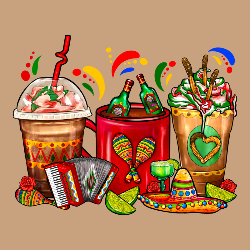 Mexico Coffee Cups Vintage Tee by FaDigitalArtStudio | Teevron