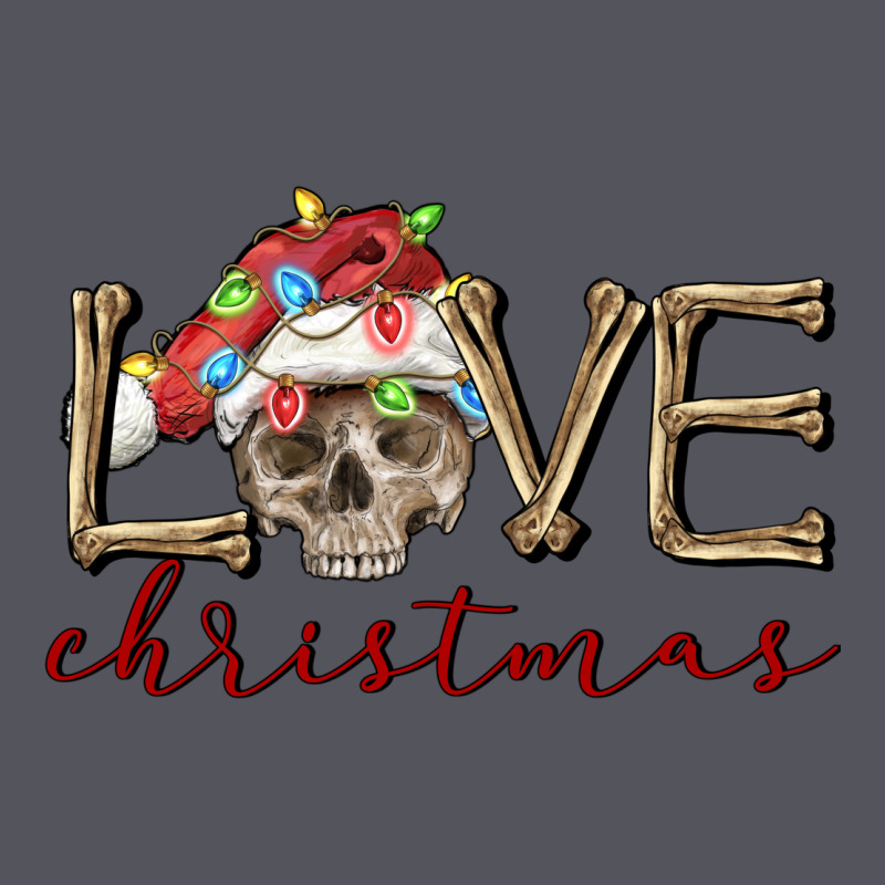 Skull Love Christmas Vintage Hoodie by FaDigitalArtStudio | Teevron