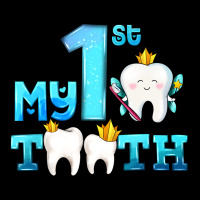 My First Tooth With Teeth Heavyweight Sweatshirt | Teevron