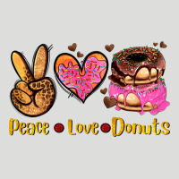 Peace Love Donuts Zipper Hoodie | Teevron