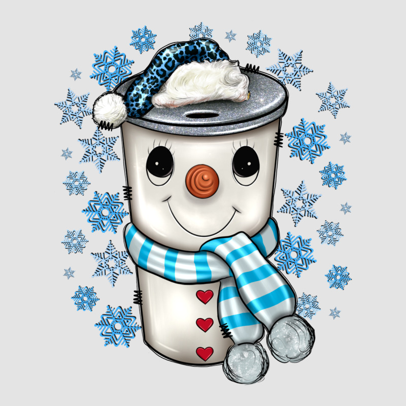 Snowman Coffee Cup Premium Sweatshirt by JahusDesignShop | Teevron