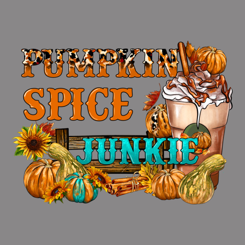 Pumpkin Spice Junkie Vintage Tee by FaDigitalArtStudio | Teevron