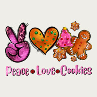 Peace Love Cookies Zipper Hoodie | Teevron