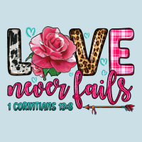 Love Never Fails Ladies Tee | Teevron