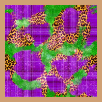 Mardi Gras Leopard Seamless Pattern Vintage Tee | Teevron