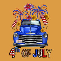 Western Fourth Of July Truck Urban Heavy Tee | Teevron