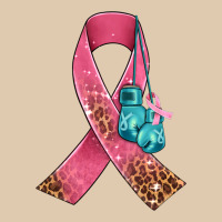 Cancer Ribbon And Boxing Gloves Heavyweight Sweatshirt | Teevron