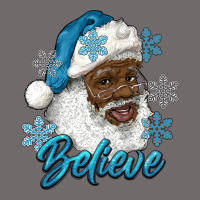 Winter Christmas African American Santa Believe Urban Hoodie | Teevron