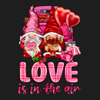 Love Is In The Air With Gnomies Valentine's Day Classic Tee | Teevron