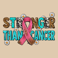 Stronger Than Cancer With Cancer Ribbon Heavyweight Sweatshirt | Teevron