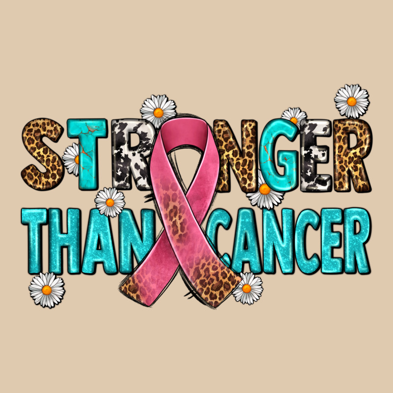 Stronger Than Cancer With Cancer Ribbon Heavyweight Sweatshirt by AdoDesignShop | Teevron
