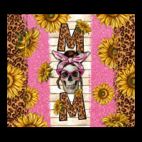 Skull Mom Sunflowers Heavy Core Tee | Teevron