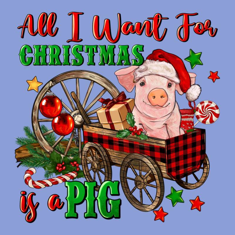 All I Want For Christmas Is A Pig Long Sleeve Tee by FaDigitalArtStudio | Teevron