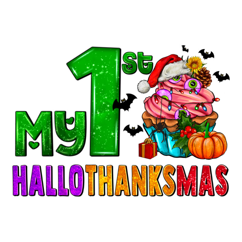 My First Hallothanksmas Zipper Hoodie by AdoDesignShop | Teevron