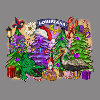Christmas Louisiana Mardi Gras Trees Vintage Tee | Teevron