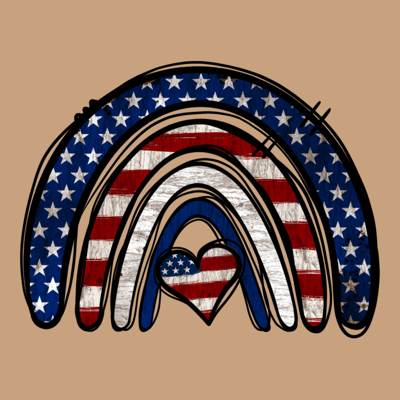 Usa American Flag Rainbow Vintage Tee by Jasminsmagicworld | Teevron