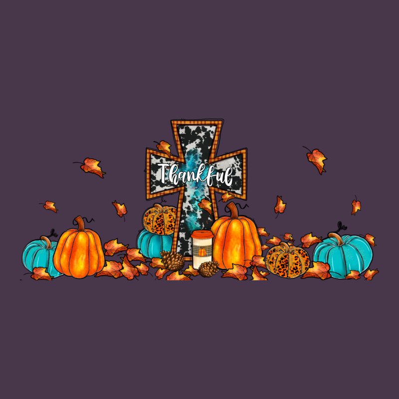 Thankful Cross Pumpkin Heavyweight Hoodie by JahusDesignShop | Teevron