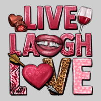 Live Laugh Love Valentine's Day Premium Tee | Teevron
