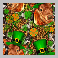 St Patricks  Cow With Candy Long Sleeve Tee | Teevron