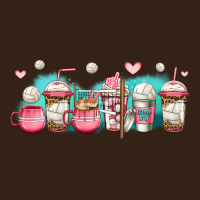 Volleyball Coffee Cups Heavy Core Tee | Teevron