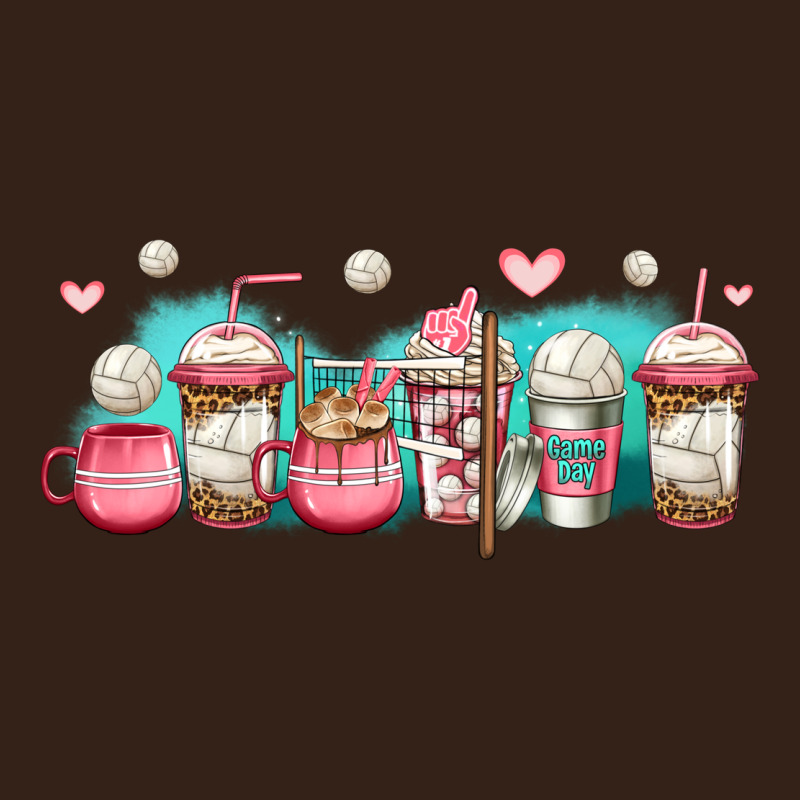 Volleyball Coffee Cups Heavy Core Tee by Jasminsmagicworld | Teevron