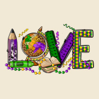 Love Teacher Mardi Gras Ladies Tee | Teevron