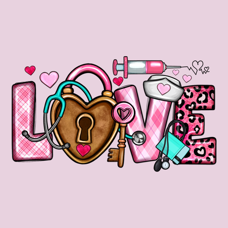 Love Valentines Day Nurse Ladies Tee by OliviaCreatesArt | Teevron