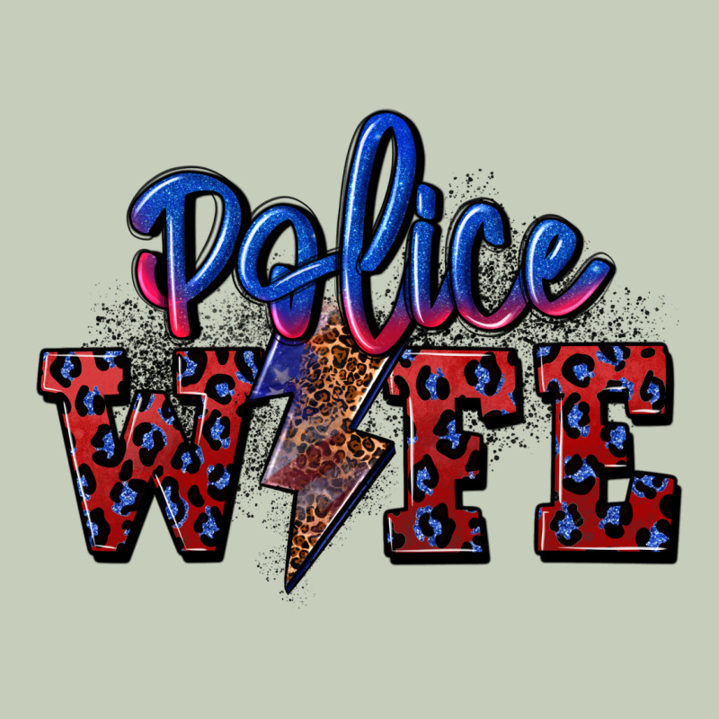 Police Wife With Lightning Bolt Classic Tee by CowGirlArtShop | Teevron