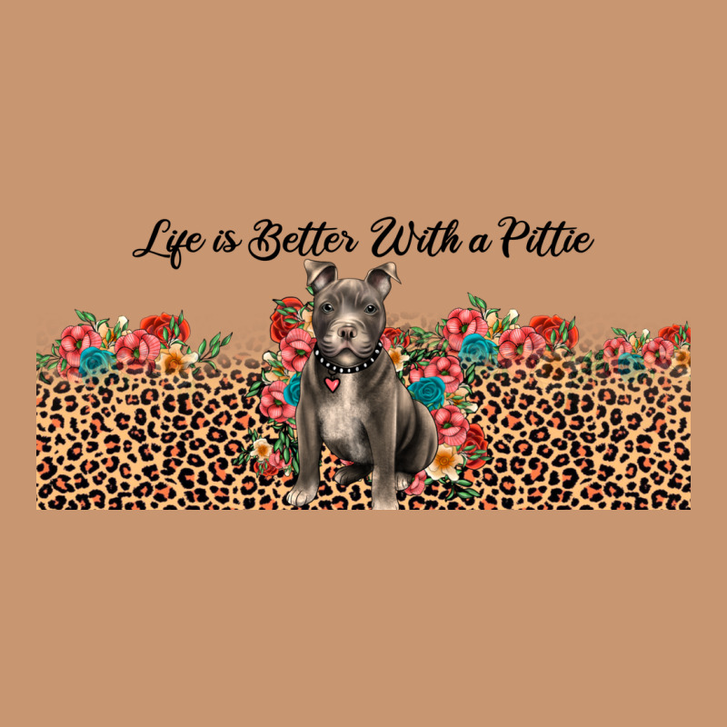 Life Is Better With A Pittie Heavyweight Hoodie by JahusDesignShop | Teevron