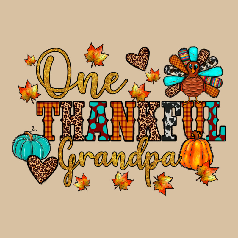 One Thankful Grandpa Heavyweight Hoodie by JahusDesignShop | Teevron