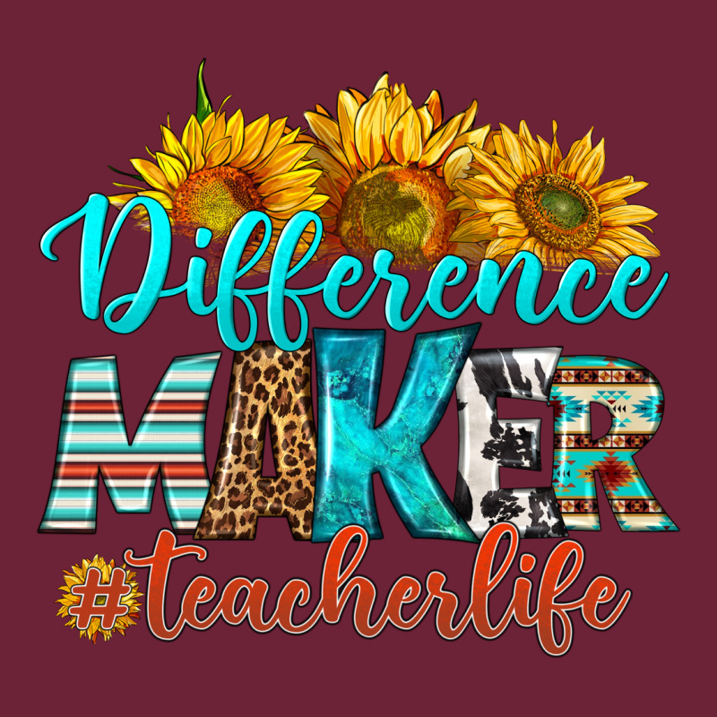 Difference Maker Teacher Life Long Sleeve Tee by BundleAndBundleShop | Teevron