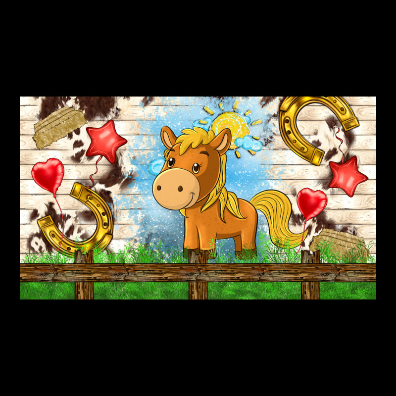 Cute Horse Heavy Core Tee by TumblerDesignByShophia | Teevron